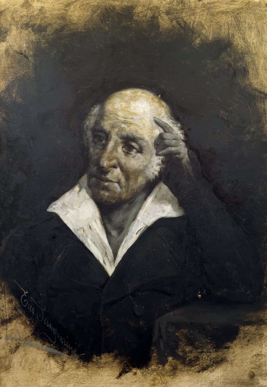 Porträt von Domenico Rossetti (Triest 1774-1842), italienischer Politiker und Jurist von Benjamin Baud