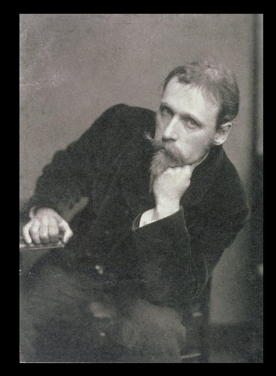 Porträtfotografie von Walter Crane (1845-1915) von Frederick Hollyer (1837-1933) 1886 von Unbekannt