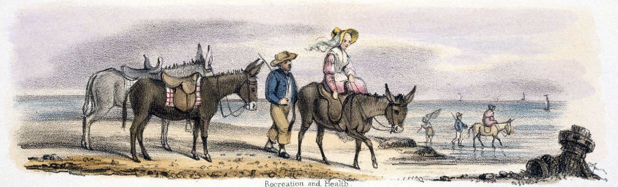 Erholung und Gesundheit, um 1845 von Unbekannter Künstler