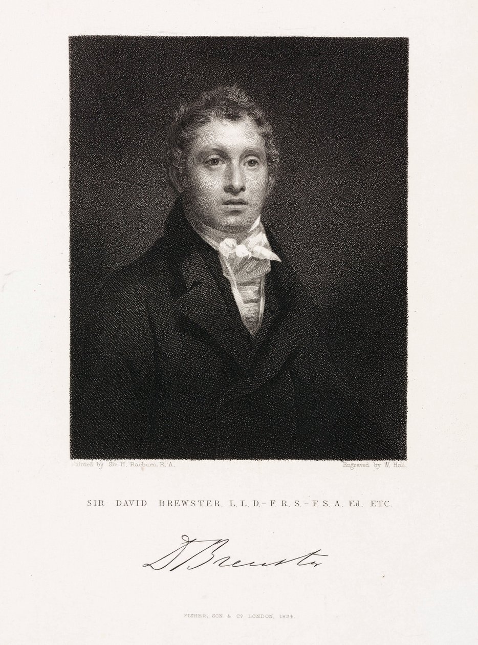 Sir David Brewster, schottischer Physiker von Unbekannt