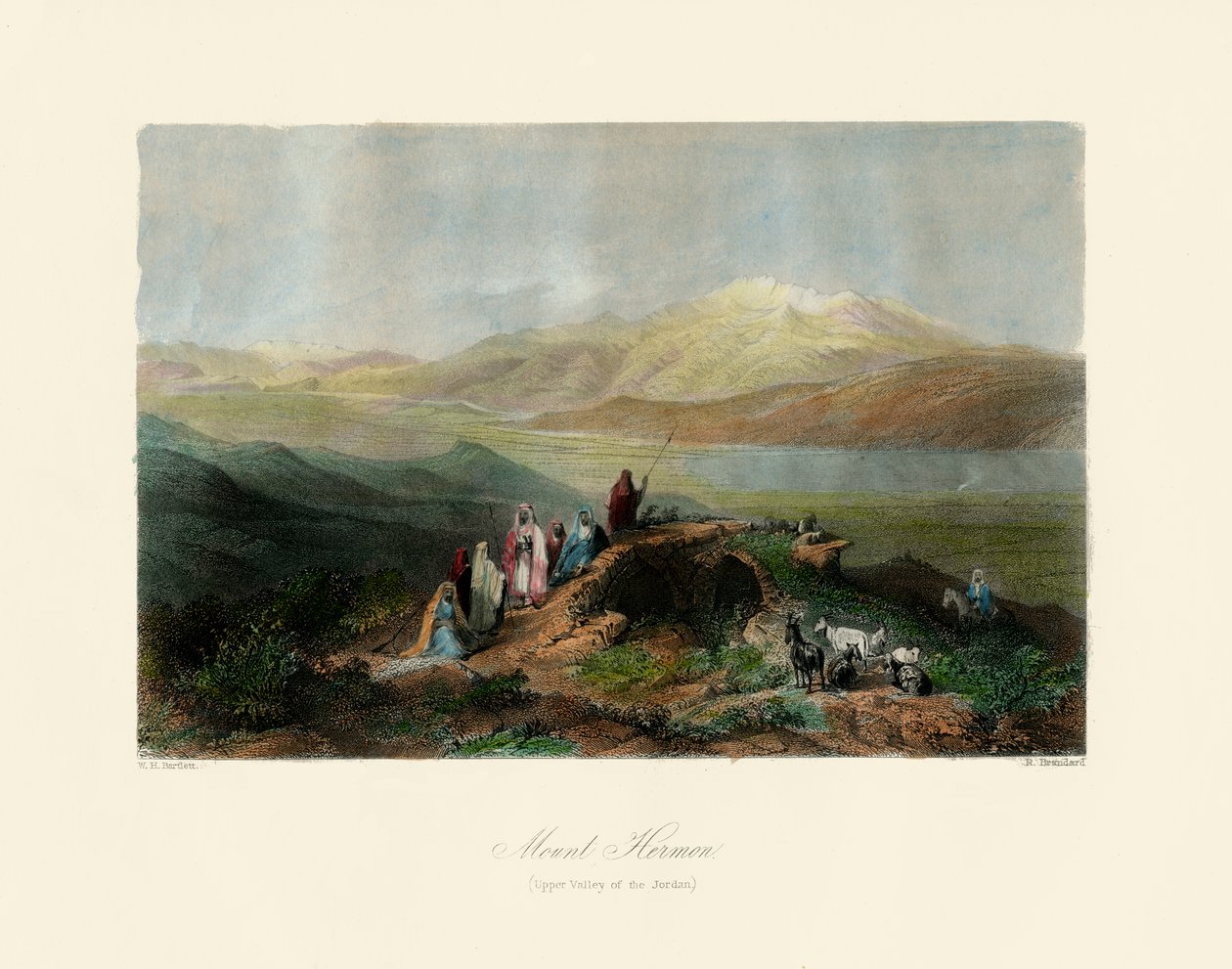 Das Heilige Land - Berg Hermon - Bibel von Unbekannter Künstler