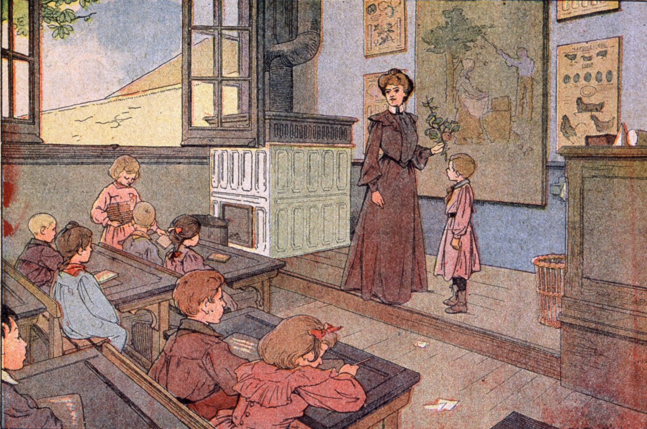 Die republikanische Schule von Unbekannter Künstler