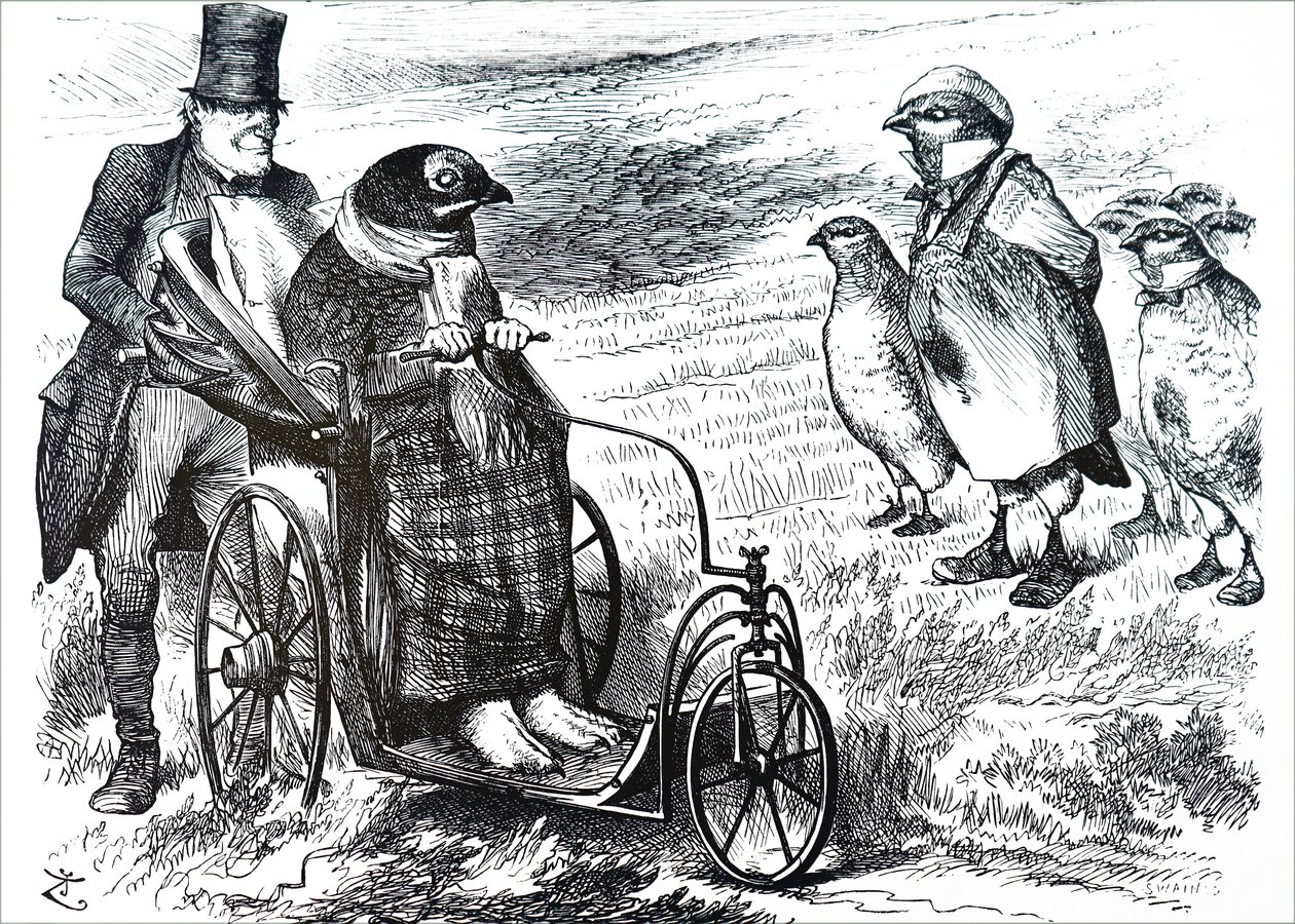 Die Aufhängung des Moorhuhns von Unbekannter Künstler