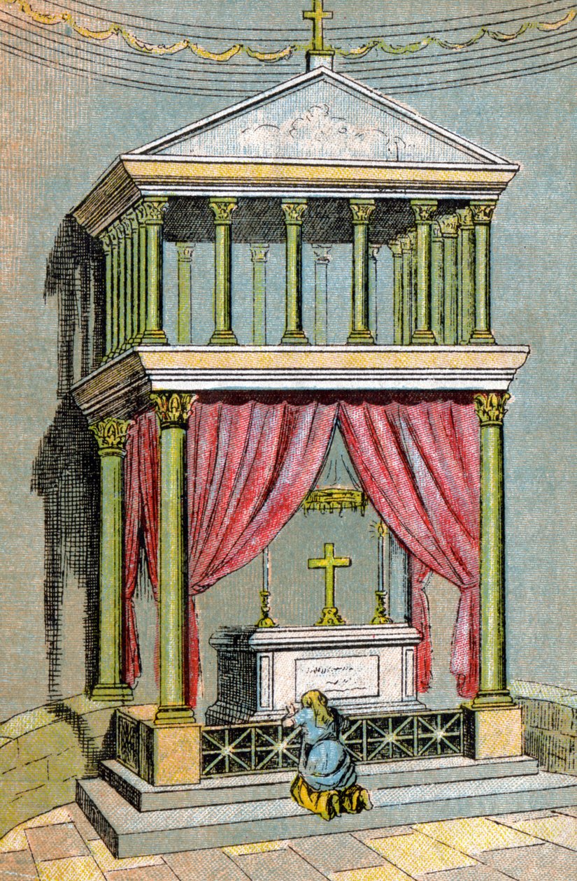 Das Grab von Saint Martin, ca. 1900 von Unbekannter Künstler