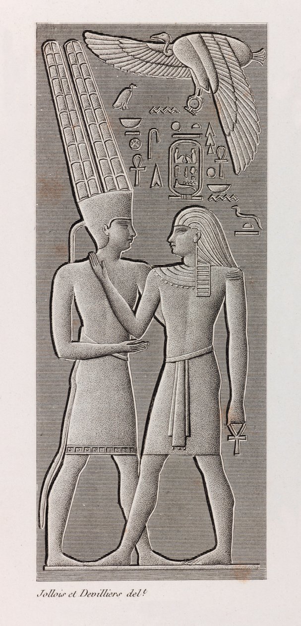 Theben, Karnak (Nahaufnahme) von Unbekannt