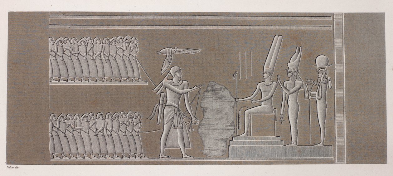 Theben: Karnak, Nahaufnahme von Unbekannt
