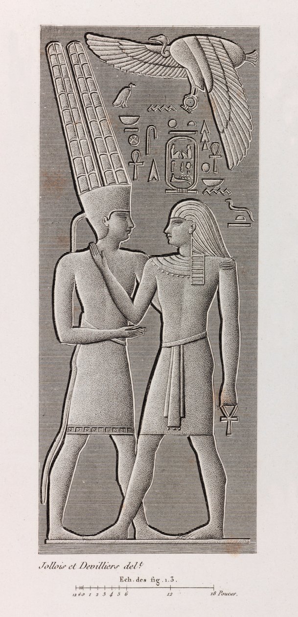 Theben, Karnak Nahaufnahme von Unbekannt