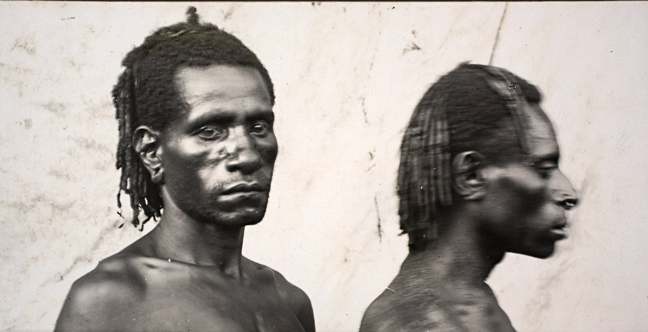 Zwei Männer, Papua-Neuguinea von Unbekannt