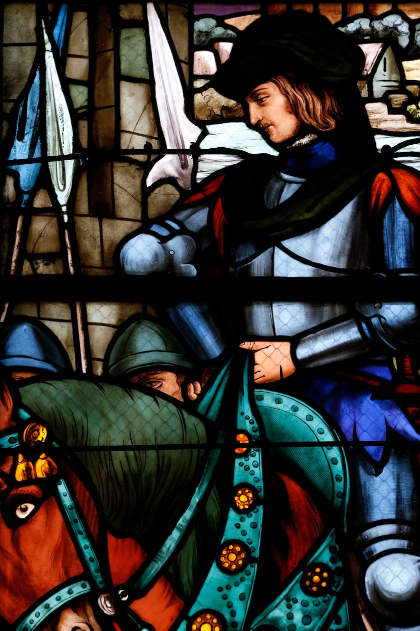 Fenster, Kathedrale von Bourges, Frankreich von Unbekannter Künstler