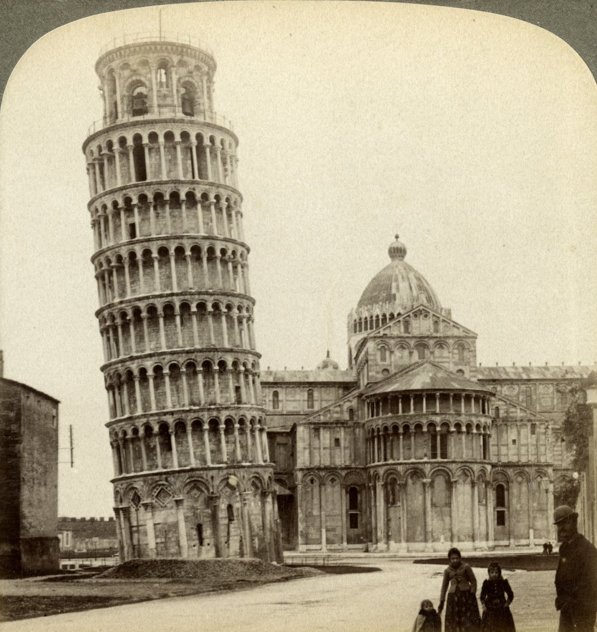 Kathedrale und Schiefer Turm von Pisa, Italien von Underwood and Underwood