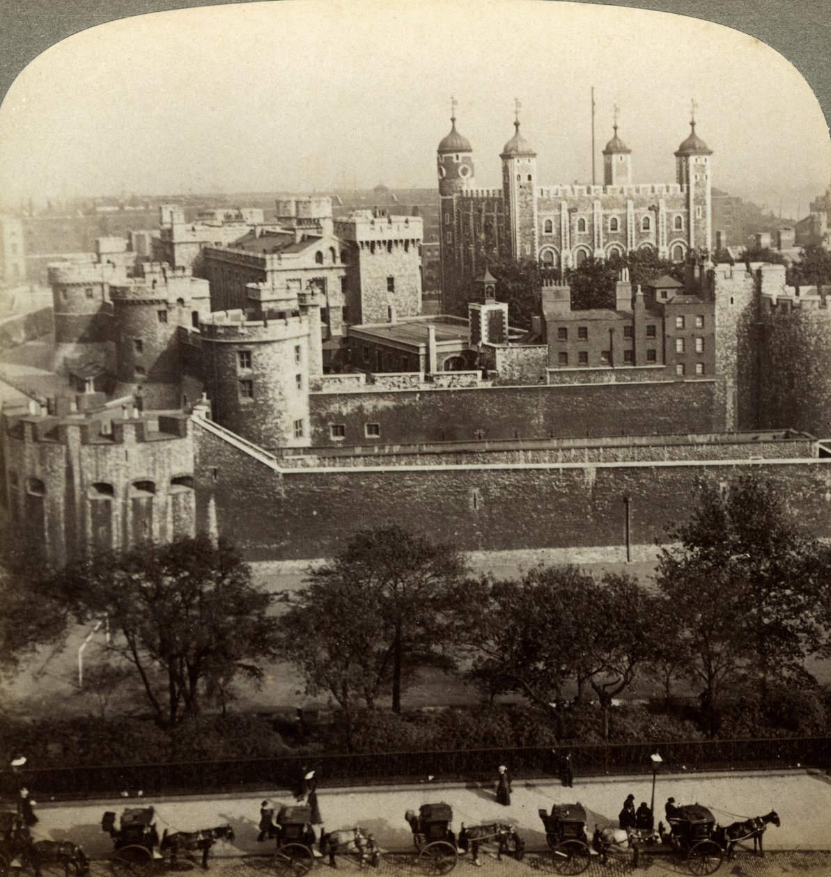 Der Tower von London von Underwood and Underwood