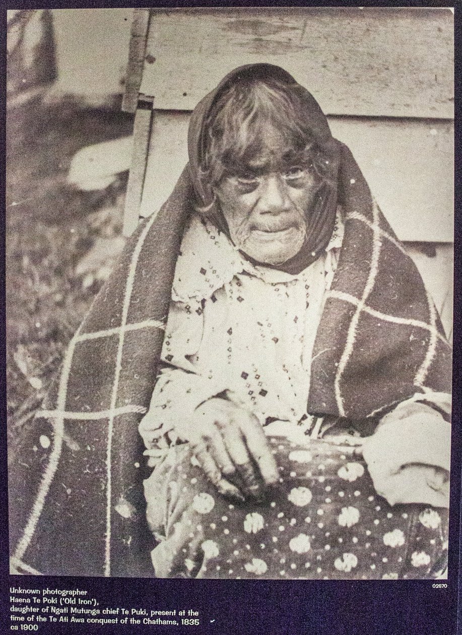 Foto einer Moriori-Frau von Unknown