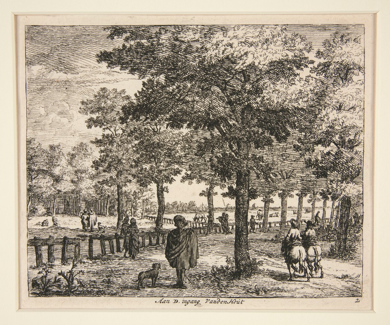 Am Eingang von Vanden Harit von Unknown