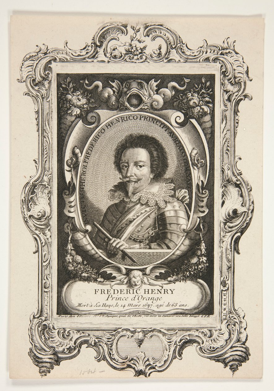 Frederic Henry, Prinz von Oranien, gestorben in Den Haag, am 14. März 1677, im Alter von 63 Jahren von Unknown