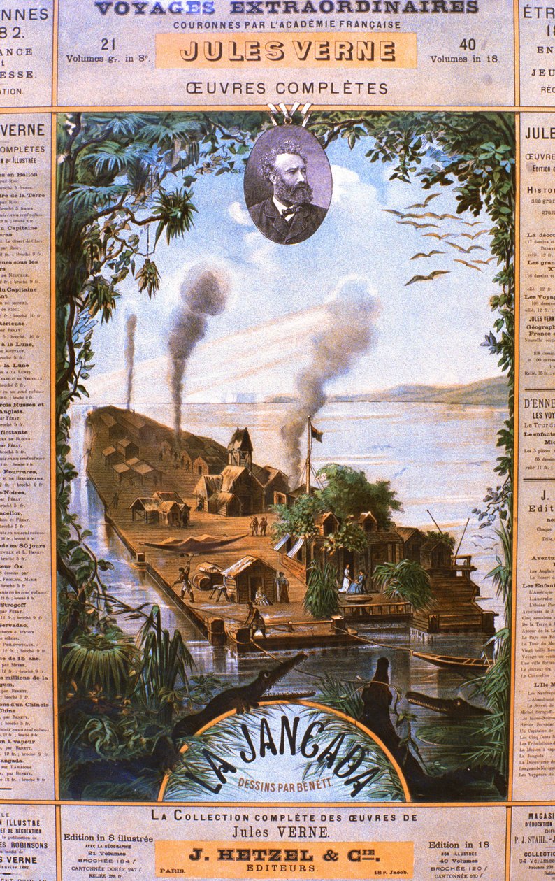 Loire Atlantique Nr. 191 - Nantes - Jules Verne Museum - Plakat von Unknown