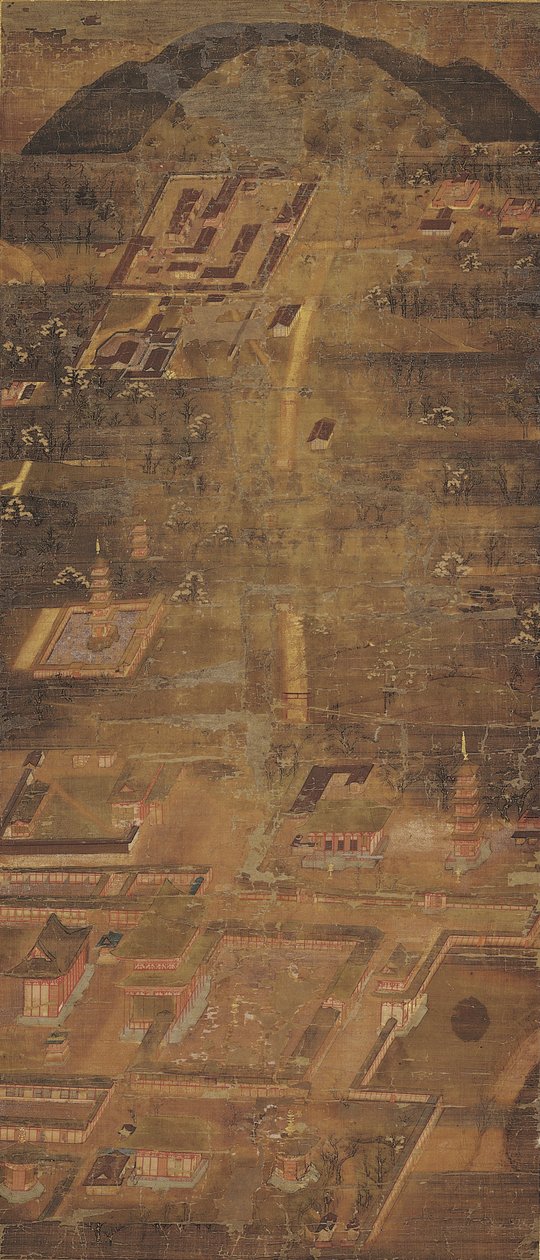 Mandala des Kasuga-Schreins und des Kofuku-ji-Tempels von Unknown