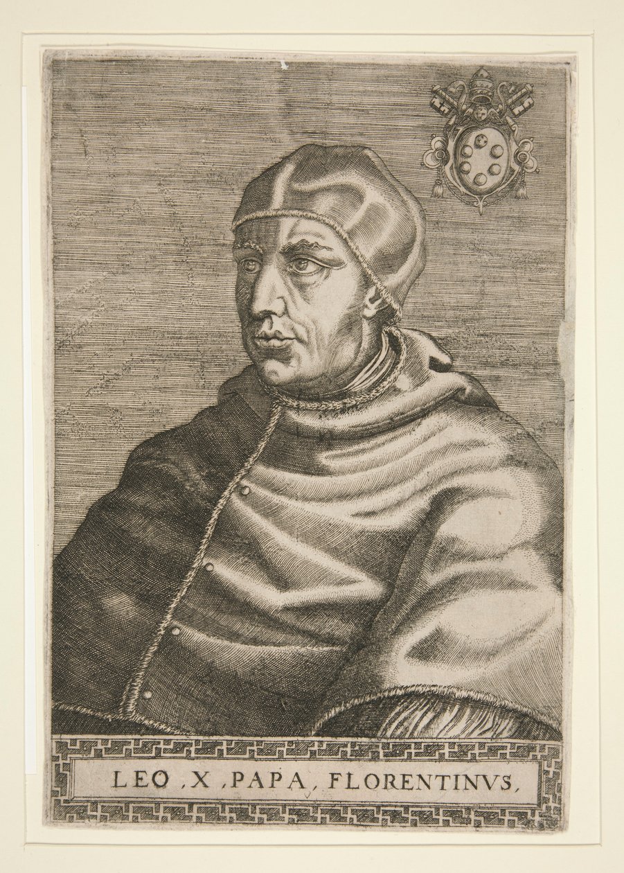Papst Leo X. von Unknown