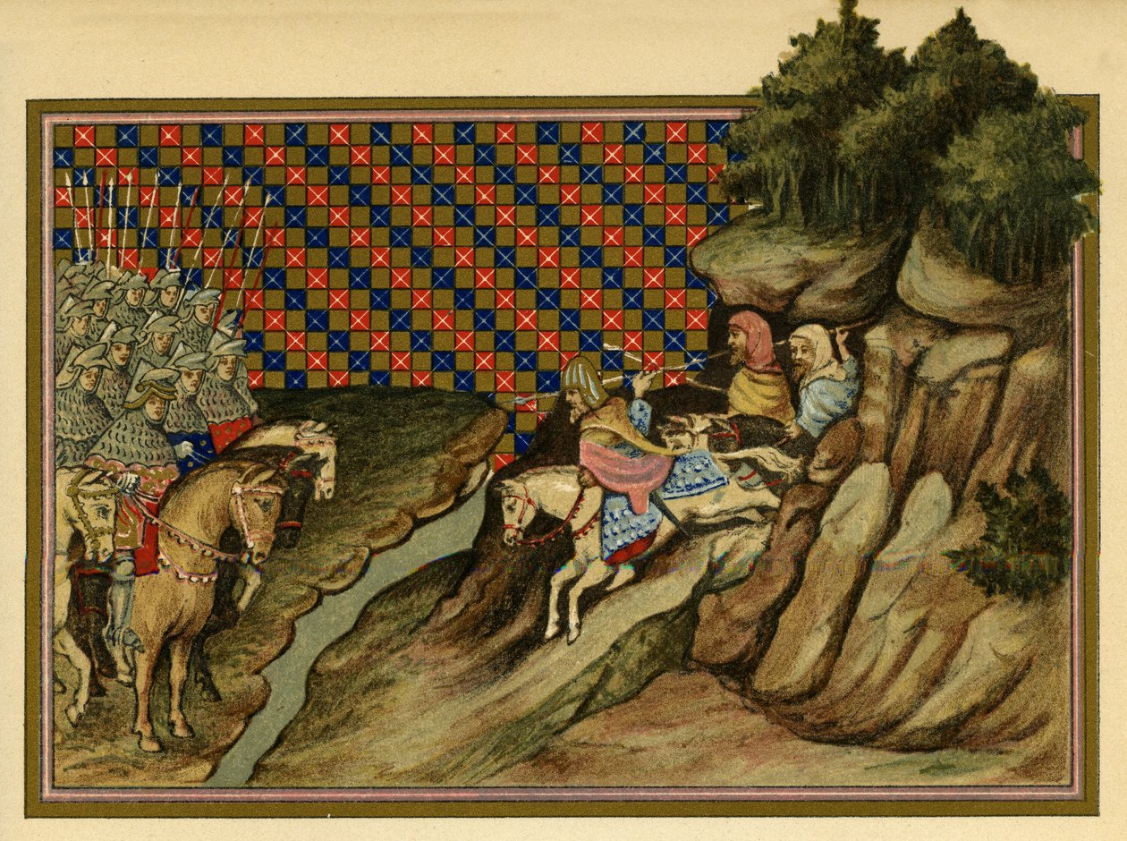 Der Earl von Gloucester trifft irische Häuptlinge von Unknown