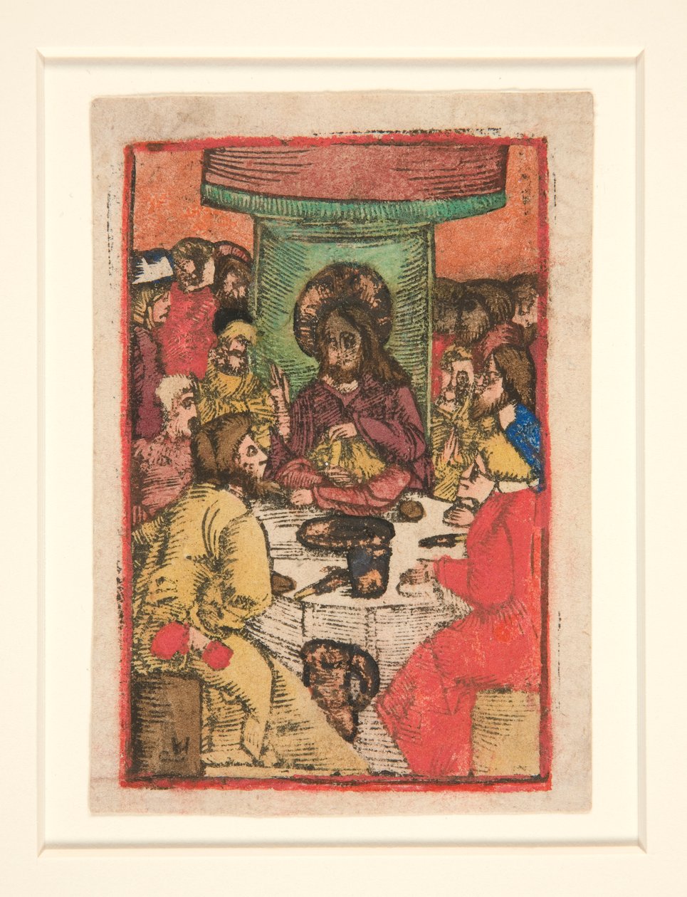 Das letzte Abendmahl von Unknown