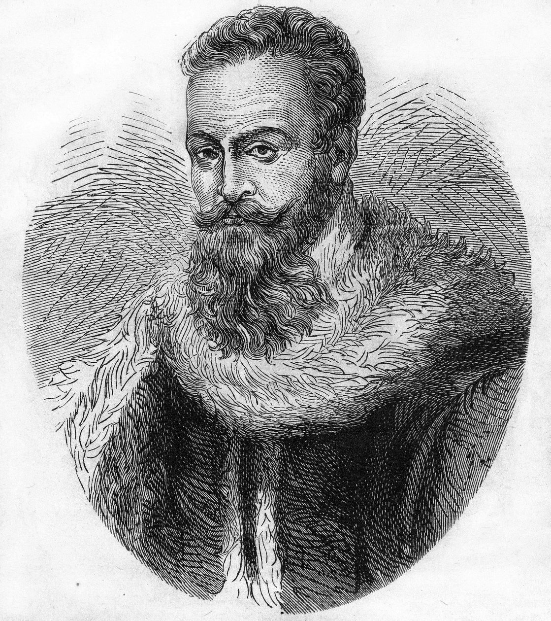 Achilles de Harlay (1536-1619), Präsident des Pariser Parlaments von Unknown artist