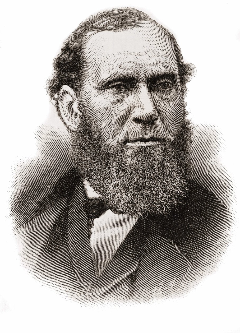 Allan Pinkerton (1819-1884), amerikanischer Detektiv schottischer Herkunft von Unknown artist