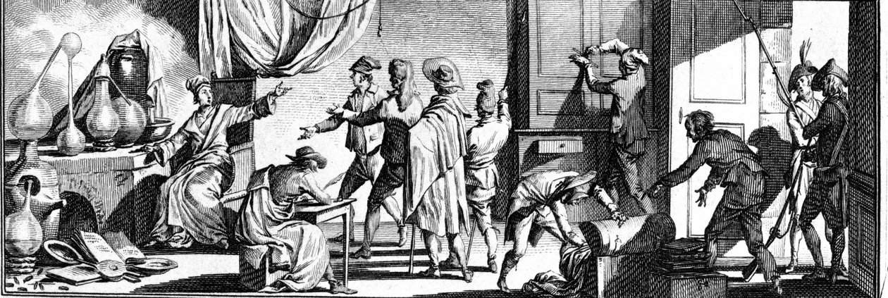 Verhaftung von Lavoisier in seinem Studio von Unknown artist
