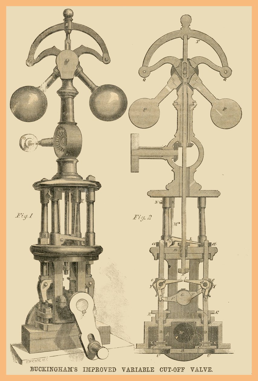 Buckinghams Verbesserte Variable Cut-Off Ventil von Unknown Artist