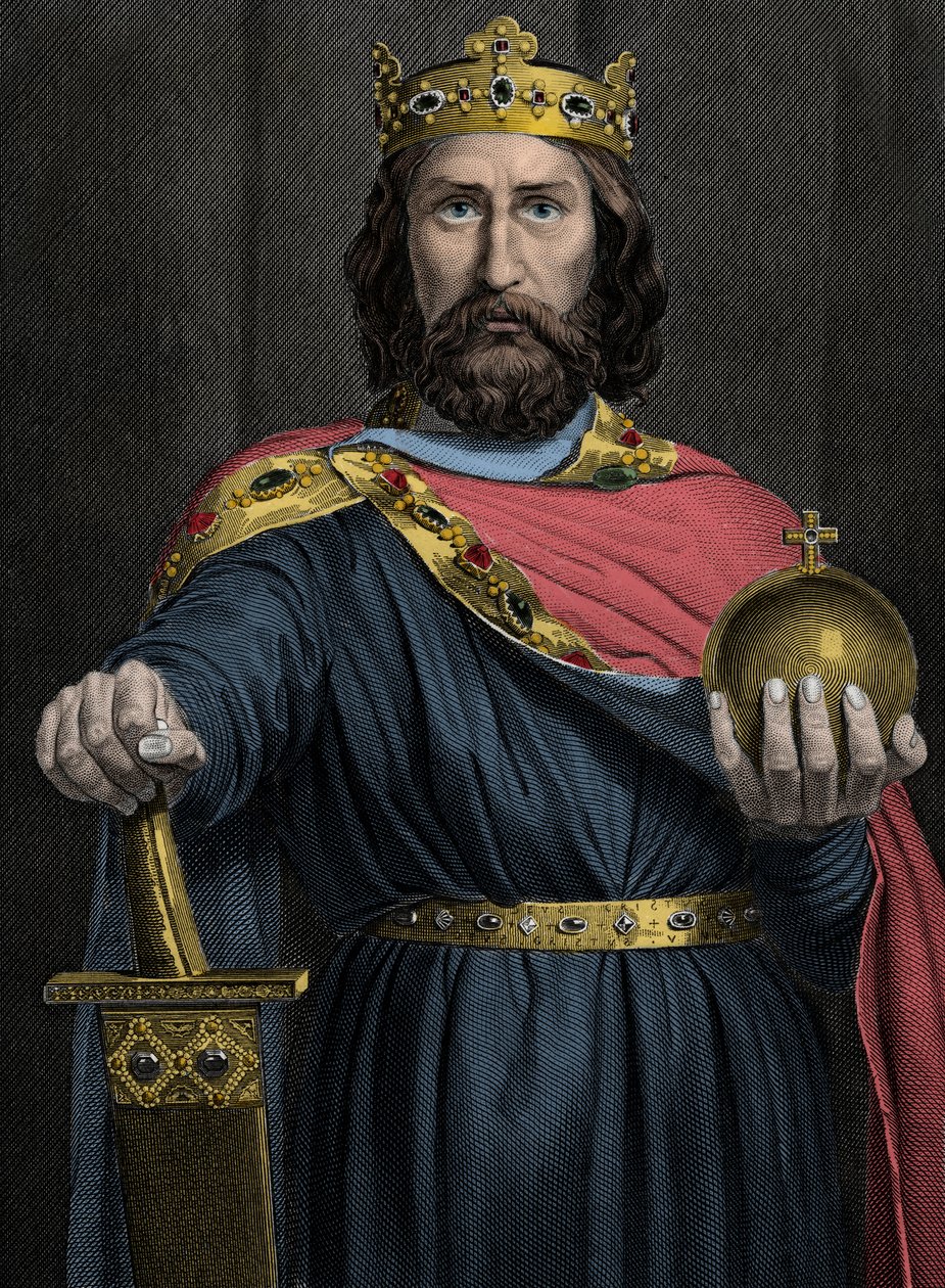 Karl der Große (742-814), König der Franken von Unknown artist