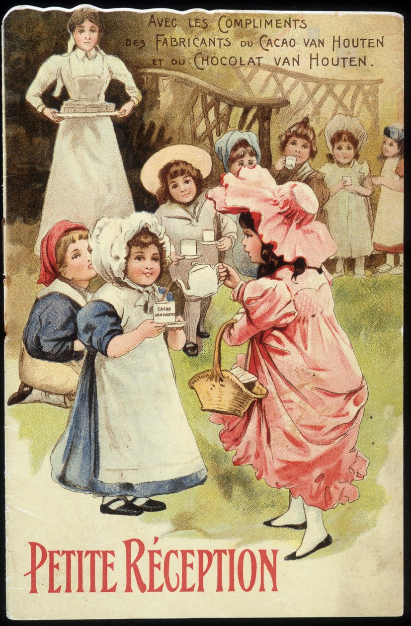 Kindergeschmack - Chromo. Van Houten, Ende des 19. Jahrhunderts von Unknown artist