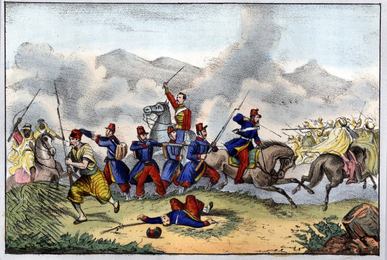 Eroberung von Algerien. Einnahme von Constantine, 13. Oktober von Unknown artist