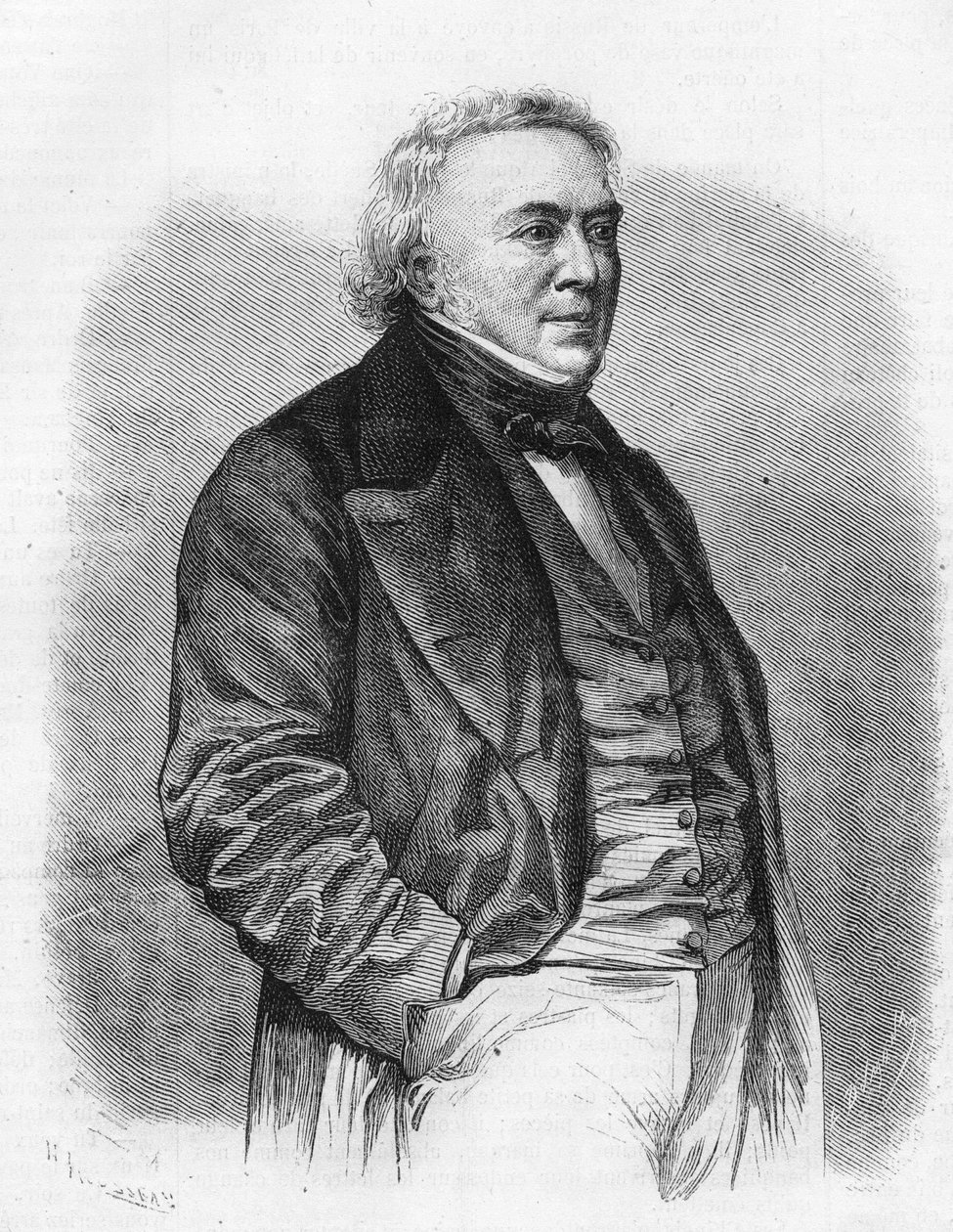 Dr. Rayer (1793-1867) von Unknown artist