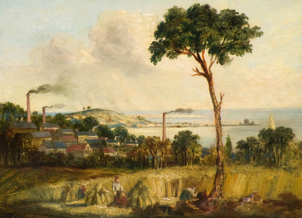 Dundee vom Balgay Hill, um 1824 von Unknown artist