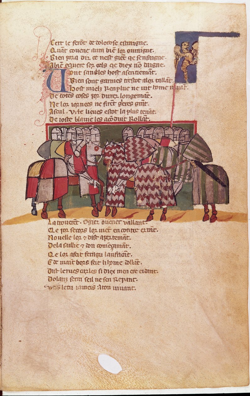 Einzug nach Spanien (Miniatur) von Unknown artist