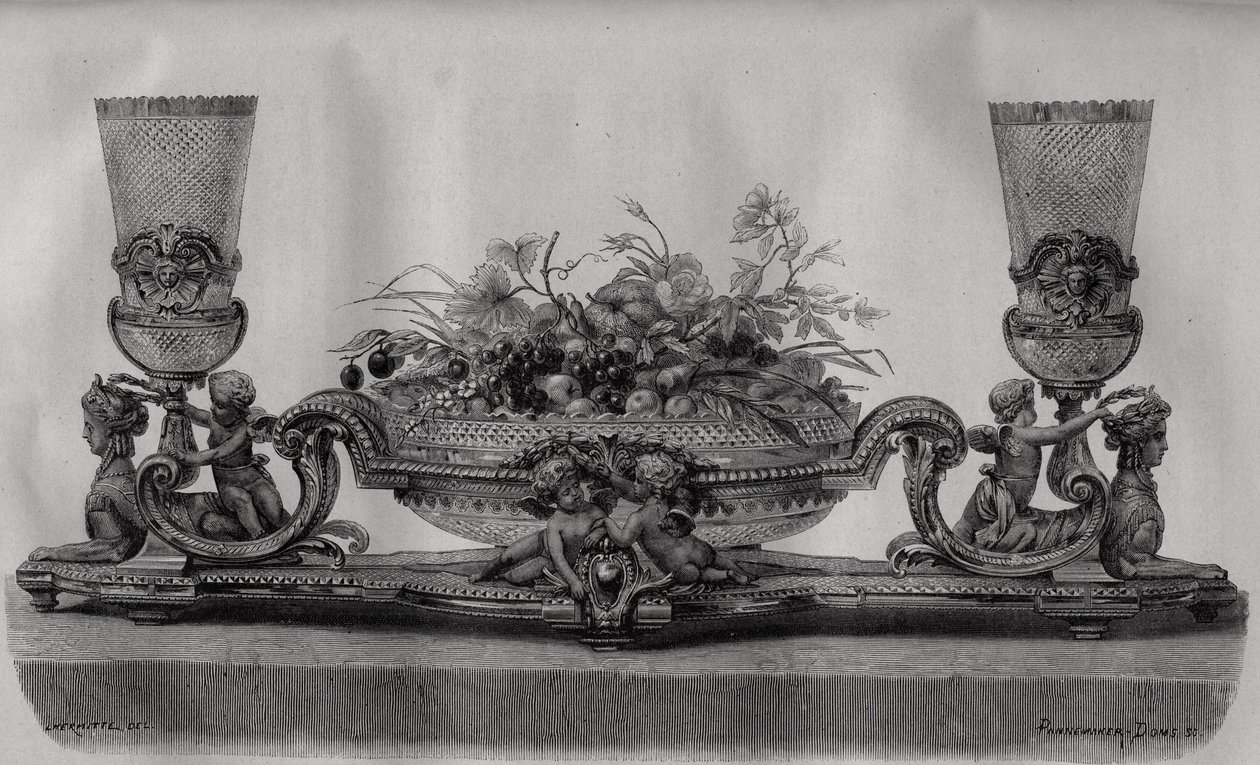 Besonders in Kristall aus der Baccarat-Fabrik - Gravur in Les Merveilles de l