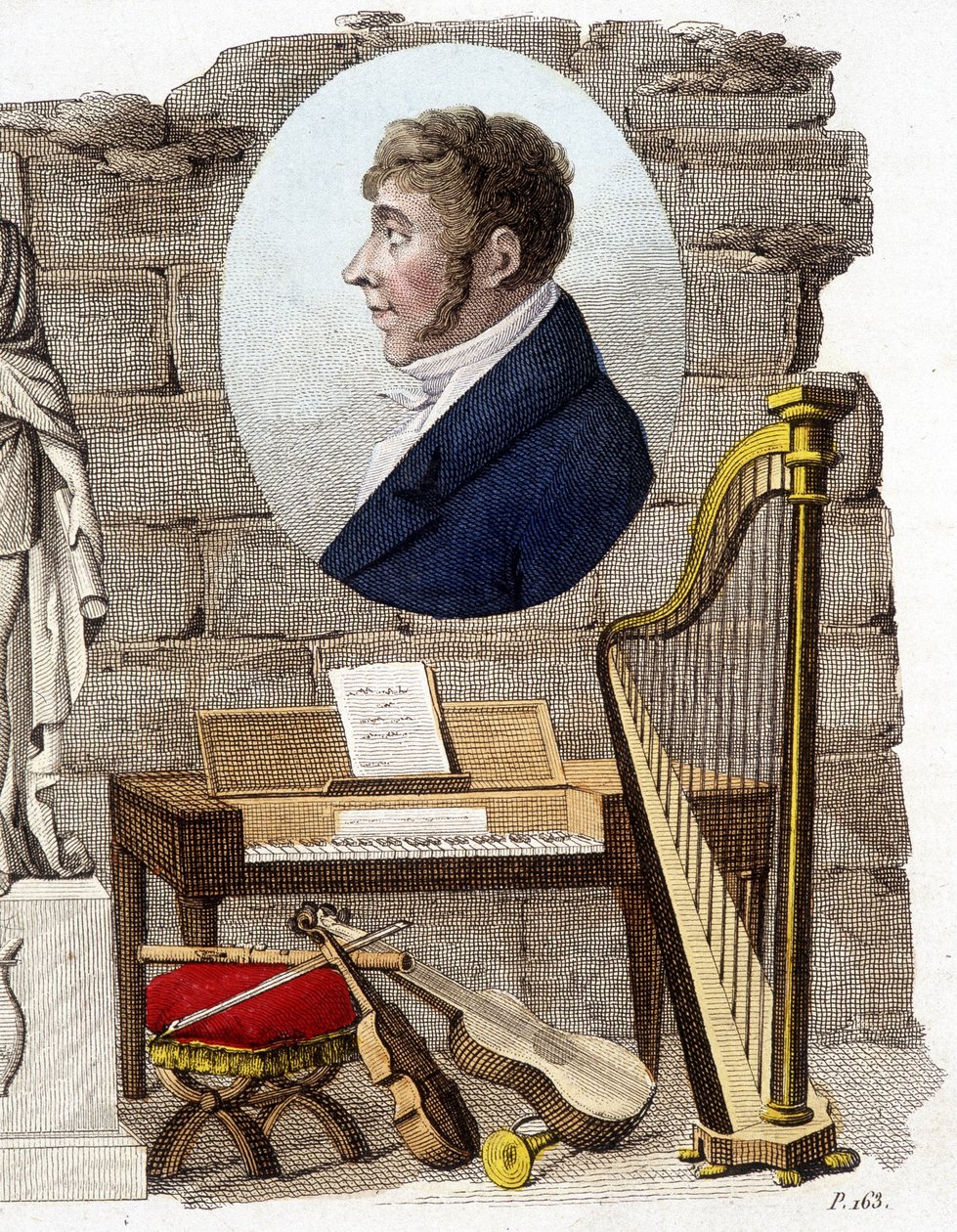 Étienne Méhul, französischer Komponist und Organist von Unknown artist
