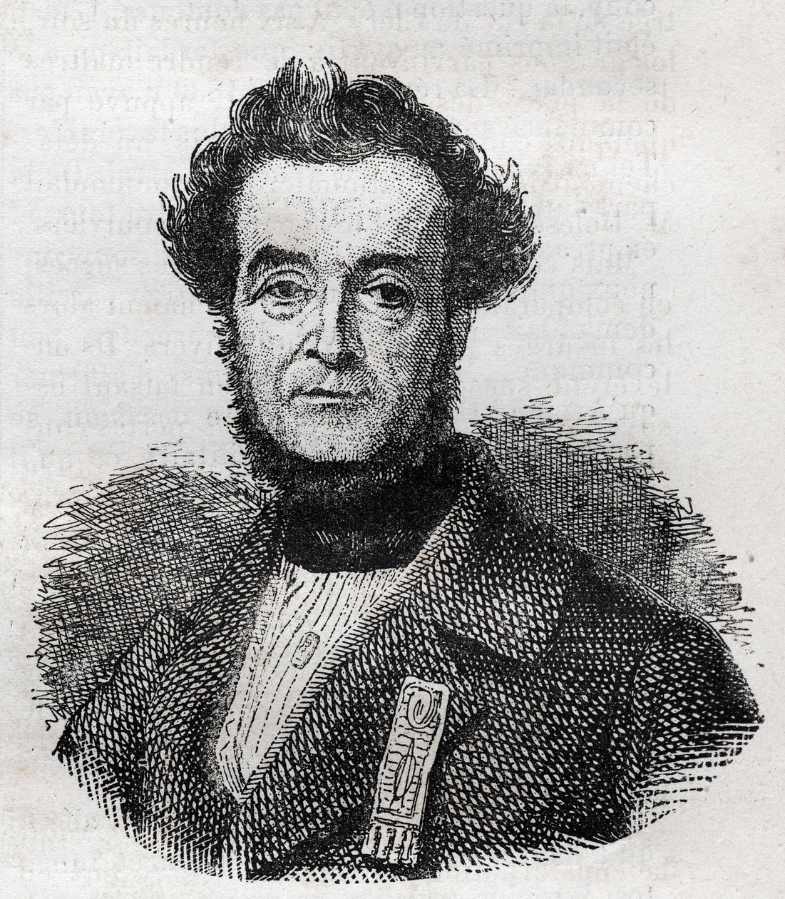 Germain Sarrut 1800-1883, französischer Schriftsteller und Politiker von Unknown artist