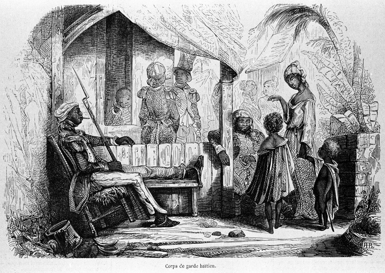 Haitianische Revolution (1791-1803): Revolutionäre Garde von Unknown artist