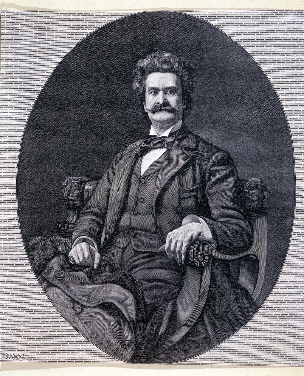 Johann II. Strauss Jr. (1825-1899), österreichischer Musiker von Unknown artist
