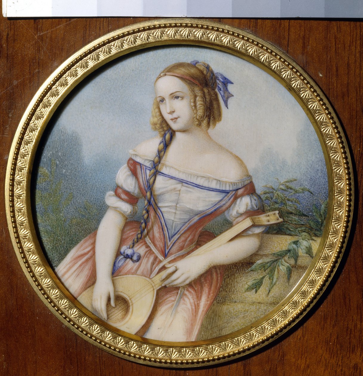 Die russische Schauspielerin Warwara Asenkowa als Esmeralda. von Unknown artist