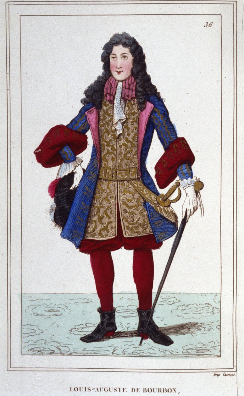 Louis Auguste de Bourbon, Herzog von Maine (1670-1736). Französischer Prinz von Unknown artist