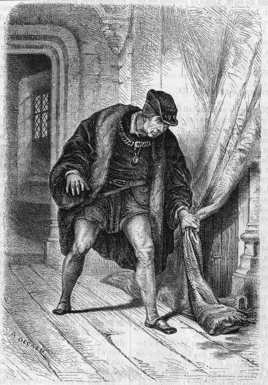 Ludwig XI., König von Frankreich in Péronne (Italien). von Unknown artist