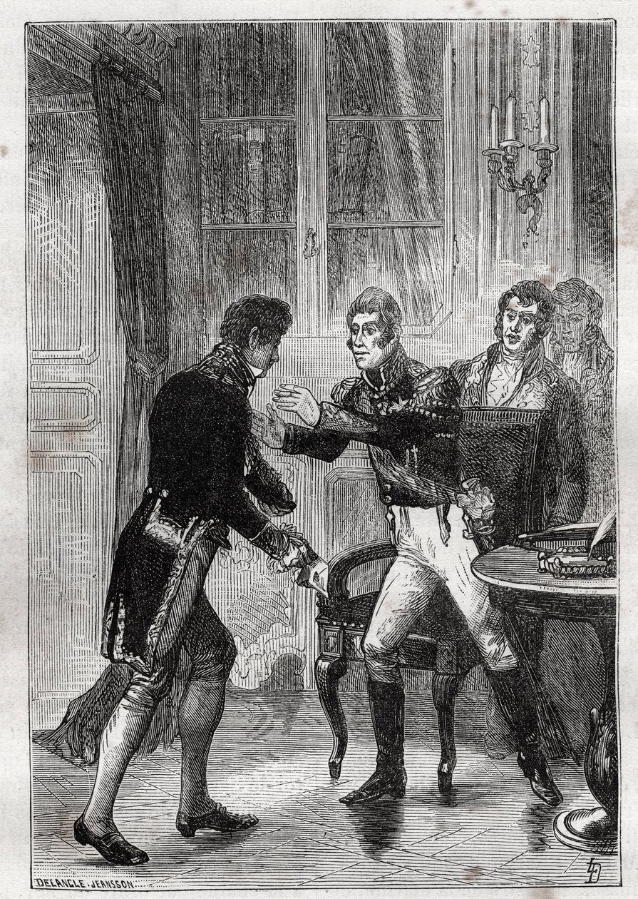 Treffen zwischen Charles Lemercier de Longpré (1778-1854), Baron d