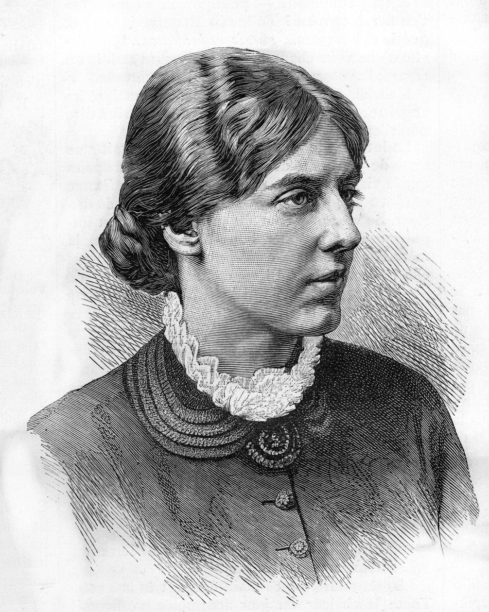 Miss Kate Booth, Marschall der Heilsarmee von Unknown artist