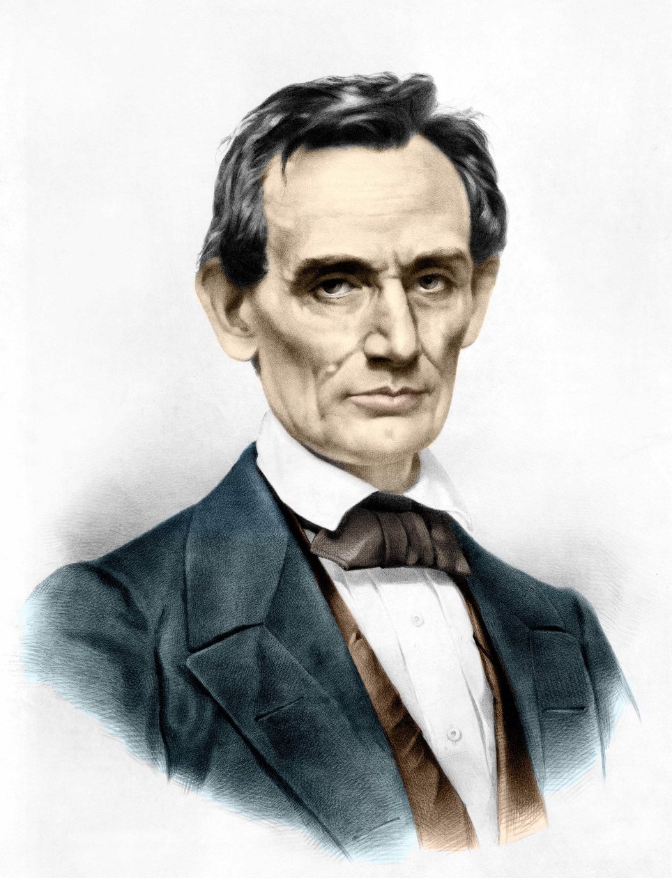 Porträt von Abraham Lincoln (1809 - 1865), 16. Präsident der Vereinigten Staaten von Unknown artist