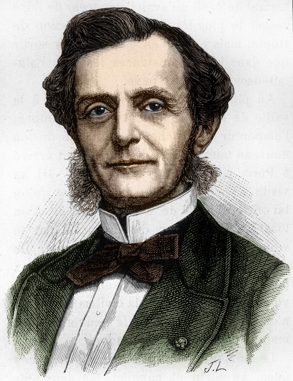 Porträt von Adolphe Pinard (1844 - 1934), französischer Arzt. von Unknown artist