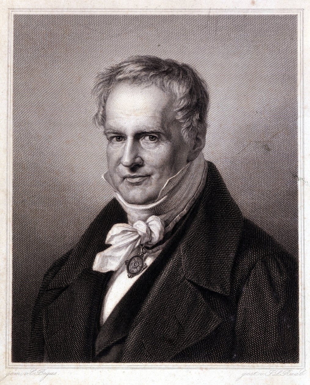 Porträt von Alexander von Humboldt von Unknown artist