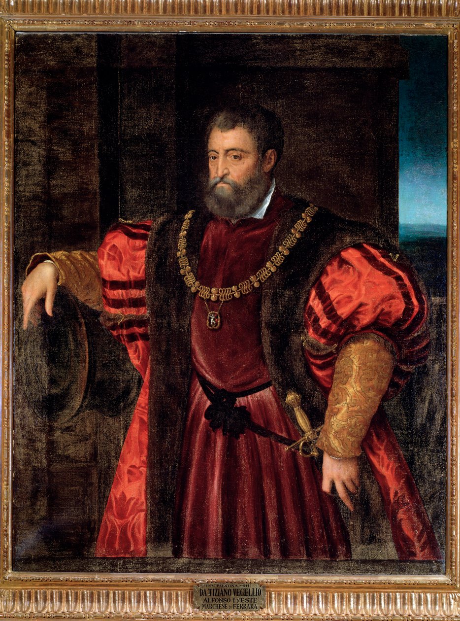 Porträt von Alfonso d