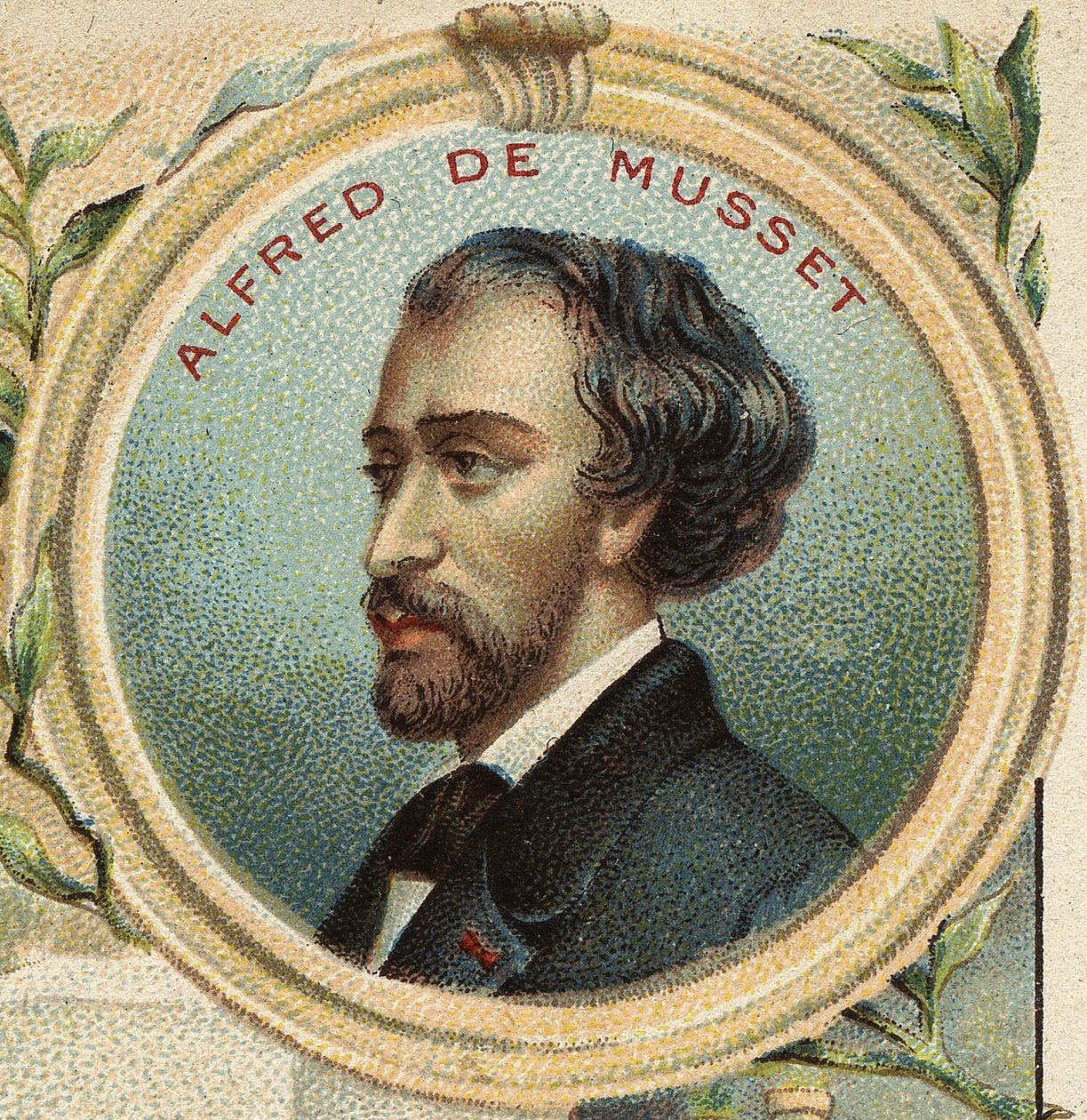 Porträt von Alfred de Musset, französischer Schriftsteller von Unknown artist