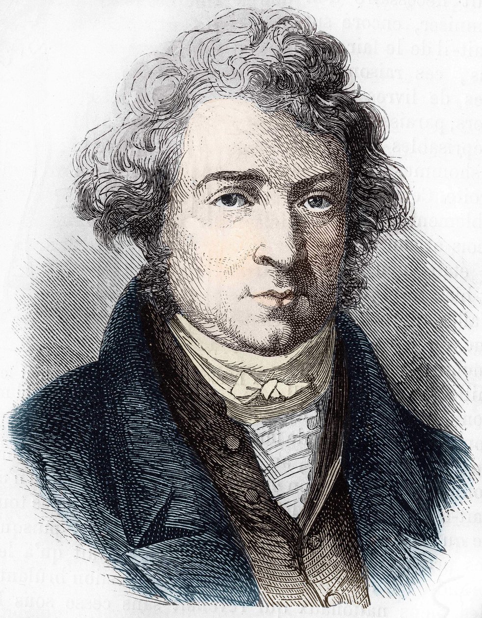 Porträt von André Marie Ampère (1775 - 1836), französischer Physiker von Unknown artist