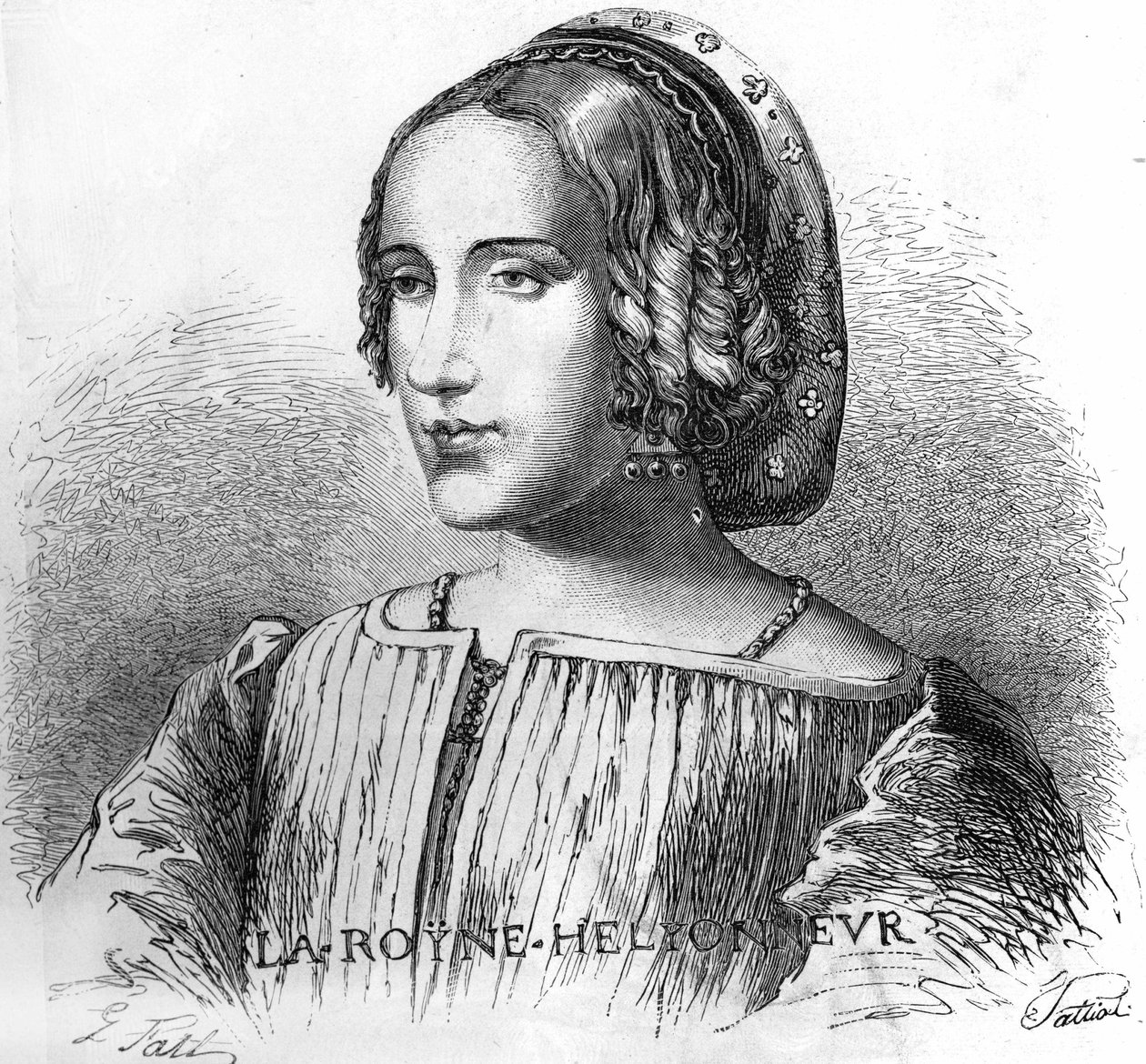 Porträt von Anne Boleyn (Anna oder Ann Bolin und Anne Bullen) von Unknown artist